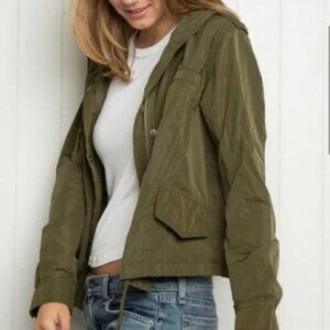Brandy Melville Olive Utility Jacket